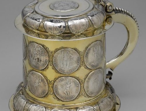 Humpen Silber vergoldet, Glogau 17. Jahrhundert