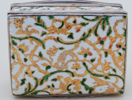 Enamel snuff box, Fromery 18th c.