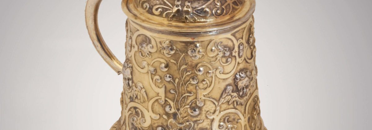 schlesischer Renaissancehumpen Silber vergoldet