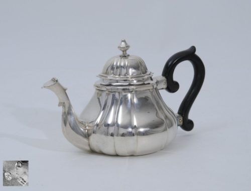 silver teapot egoist, German 18th c.