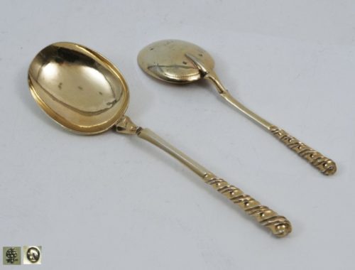 Silver gilt spoon, Augsburg 17th c.